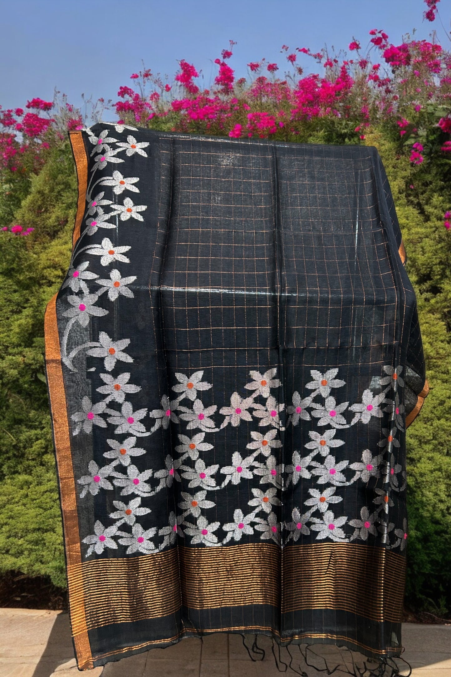 Daisy Linen - Black