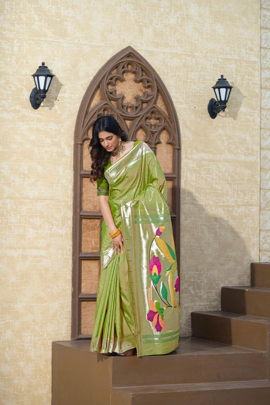 Paithani Saree - Green