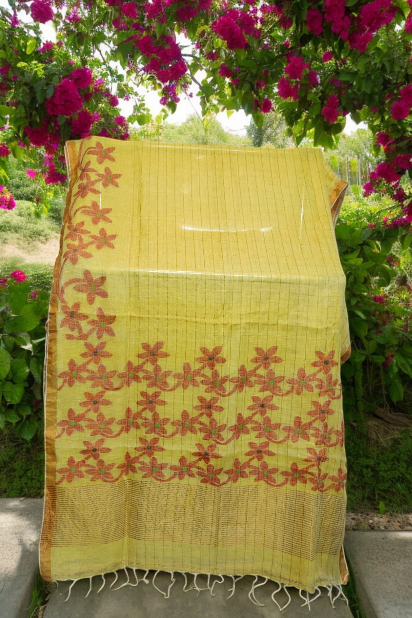 Daisy Linen - Yellow